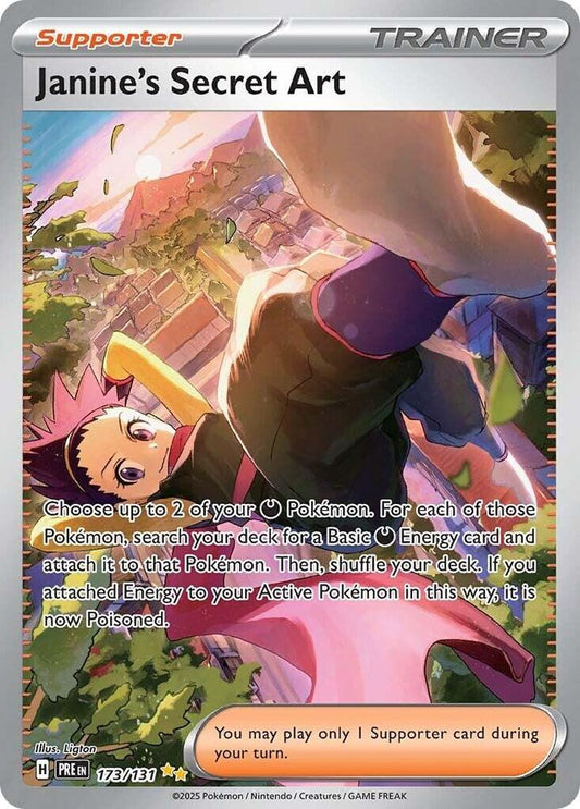 Janine's Secret Art - 173/131 | SV: Prismatic Evolutions #173/131