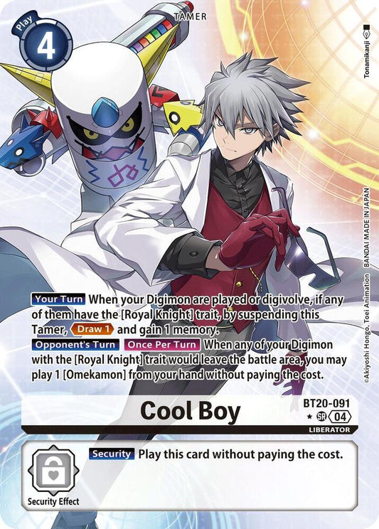 Cool Boy (Alternate Art) | Release Special Booster 2.5 #BT20-091 SR