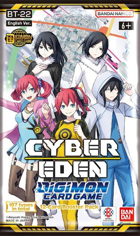 Digimon: Cyber Eden (BT22) Booster Pack