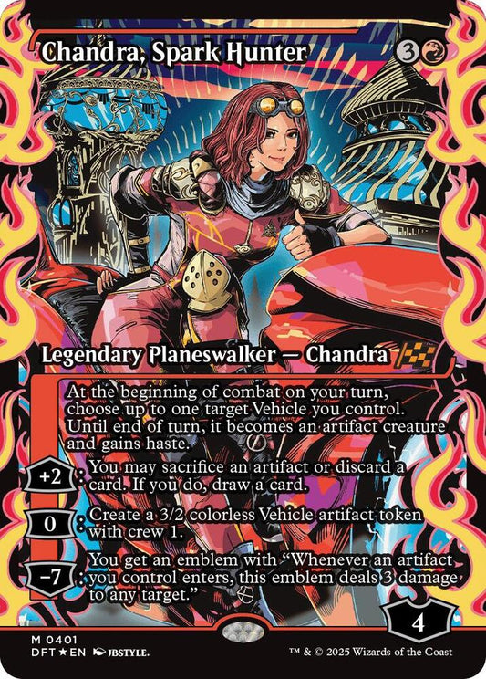 Chandra, Spark Hunter (Showcase) | Aetherdrift #401