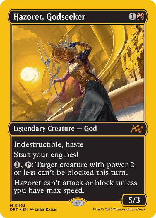 Hazoret, Godseeker (First-Place Foil) | Aetherdrift #462