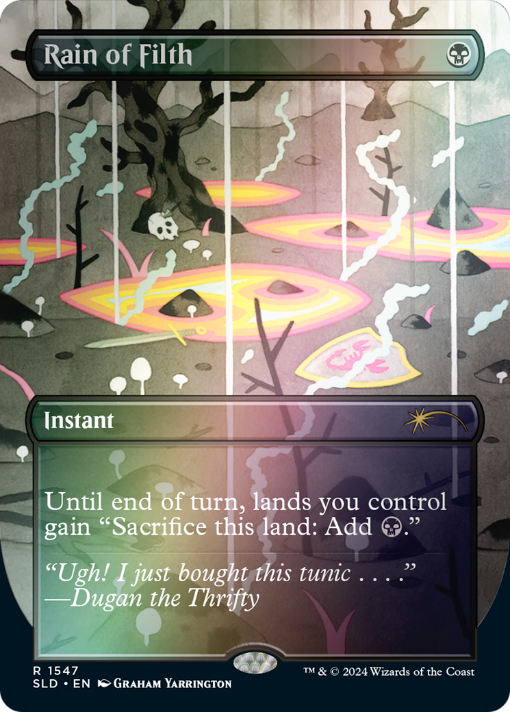 Rain of Filth | Secret Lair Drop #1547s [foil]