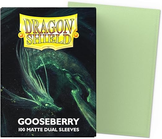 Dragon Shield Dual Matte - Gooseberry