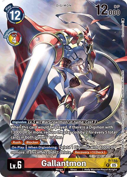 Gallantmon (BT-21: Illustration Celebration Pack) | World Convergence #P-186 P