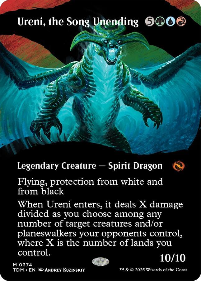 Ureni, the Song Unending (Borderless) | Tarkir: Dragonstorm #374