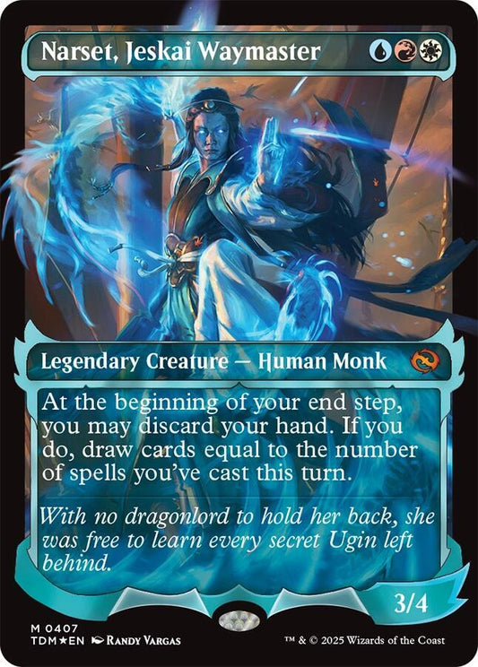 Narset, Jeskai Waymaster (Showcase) | Tarkir: Dragonstorm #407