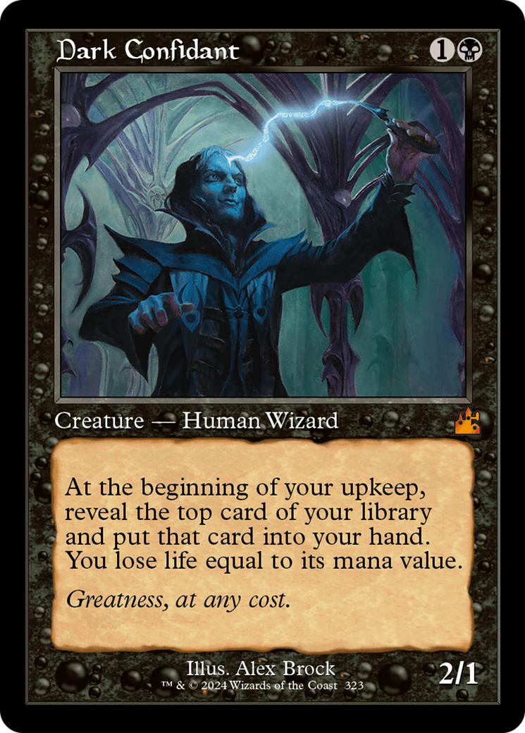 Dark Confidant | Ravnica Remastered #323 [foil]
