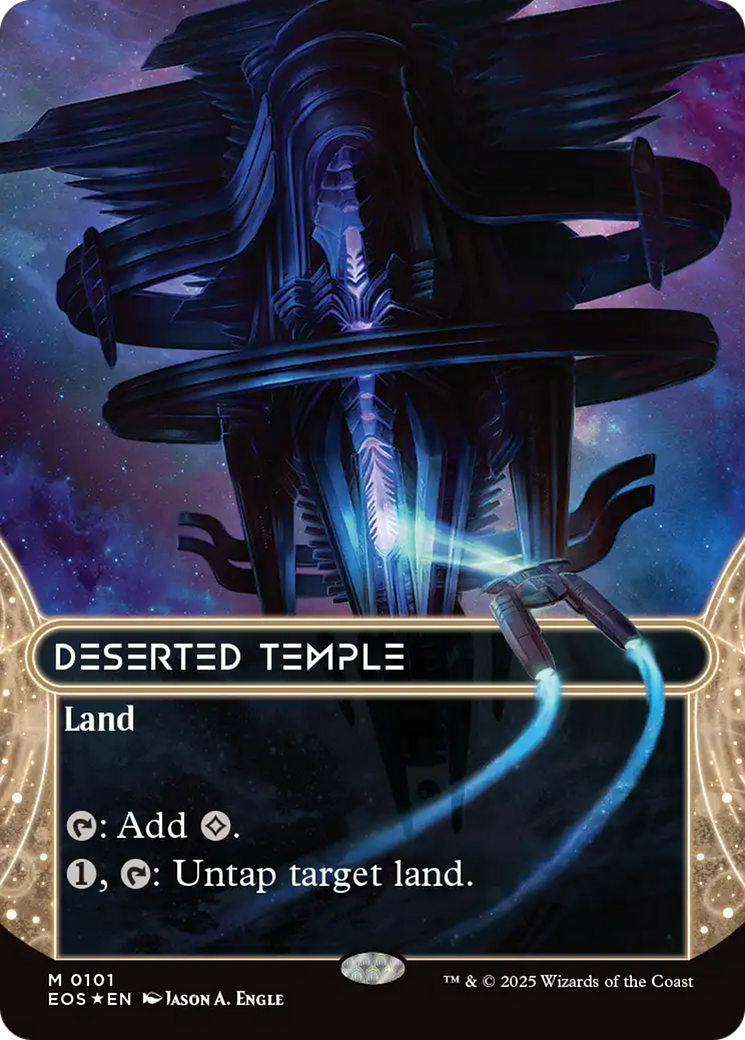 Deserted Temple | Edge of Eternities: Stellar Sights #101 [foil]