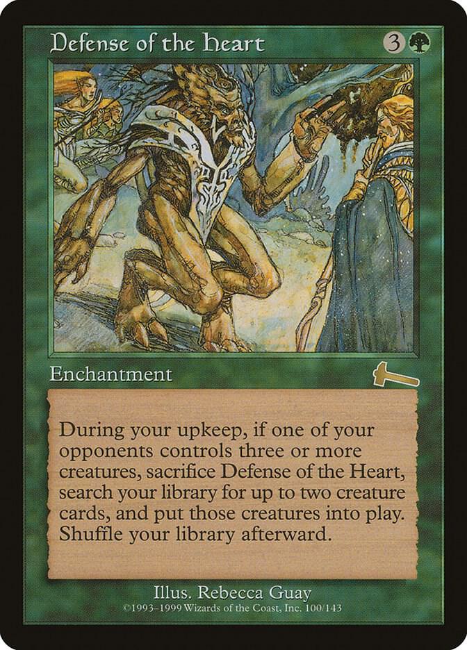 Defense of the Heart | Urza's Legacy #100