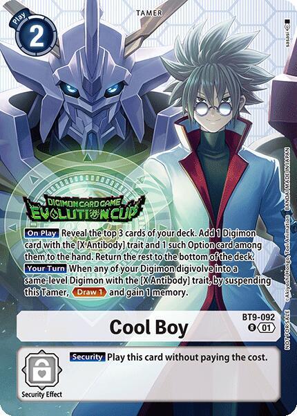 Cool Boy (Evolution Cup 2025 Vol. 1) | X Record #BT9-092 R