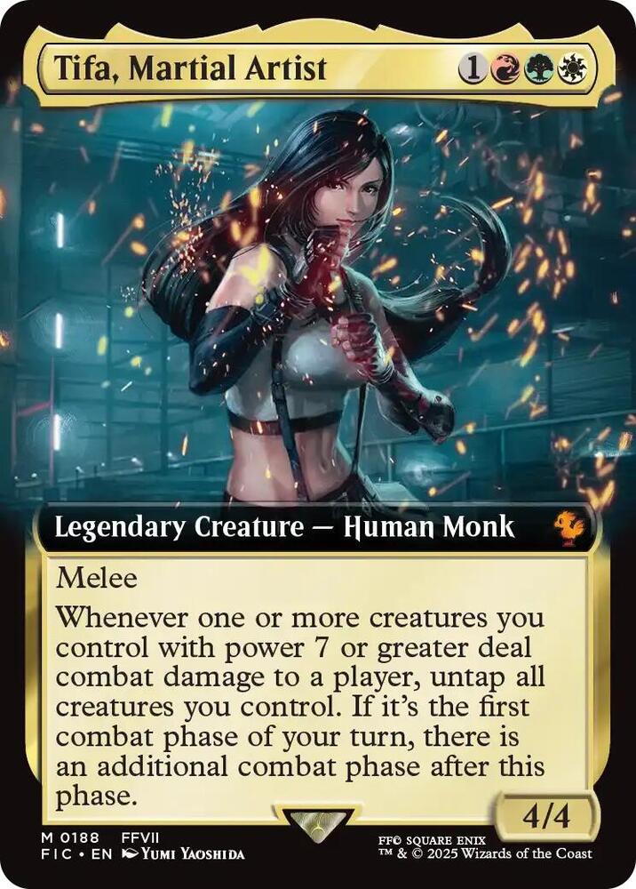 Tifa, Martial Artist (Extended Art) | Commander: FINAL FANTASY #188