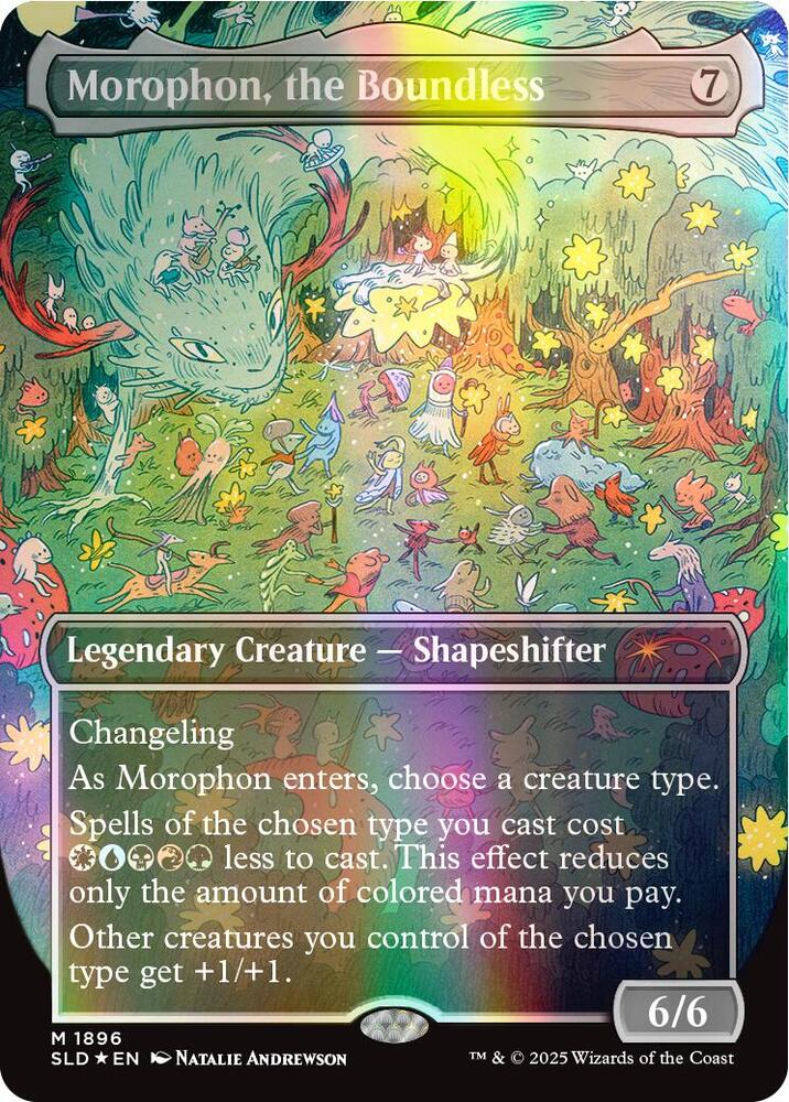 Morophon, the Boundless (Double Rainbow Foil) | Secret Lair Drop Series #1896