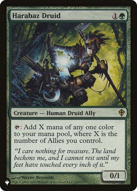 Harabaz Druid | The List Reprints #105/145