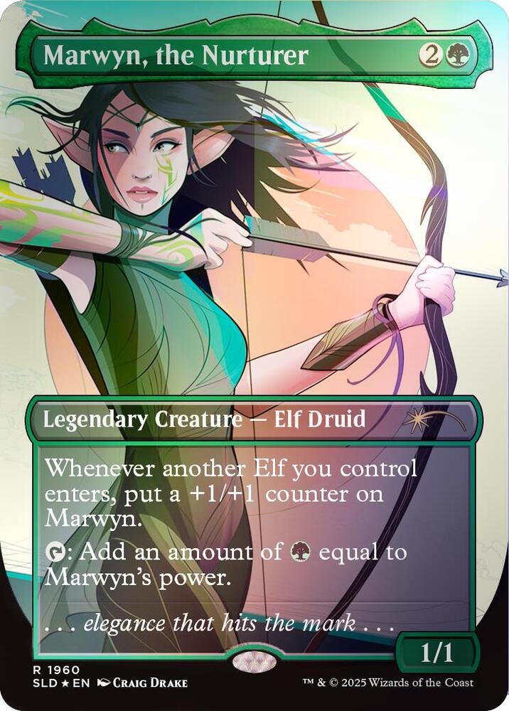 Marwyn, the Nurturer (Rainbow Foil) | Secret Lair Drop Series #1960