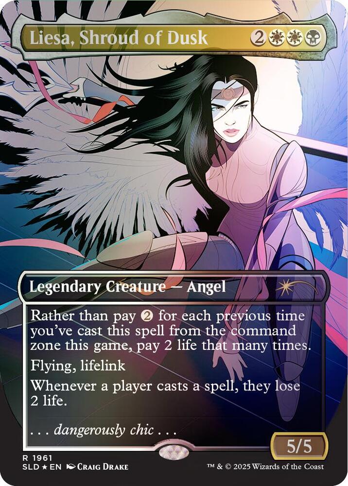 Liesa, Shroud of Dusk (Rainbow Foil) | Secret Lair Drop Series #1961