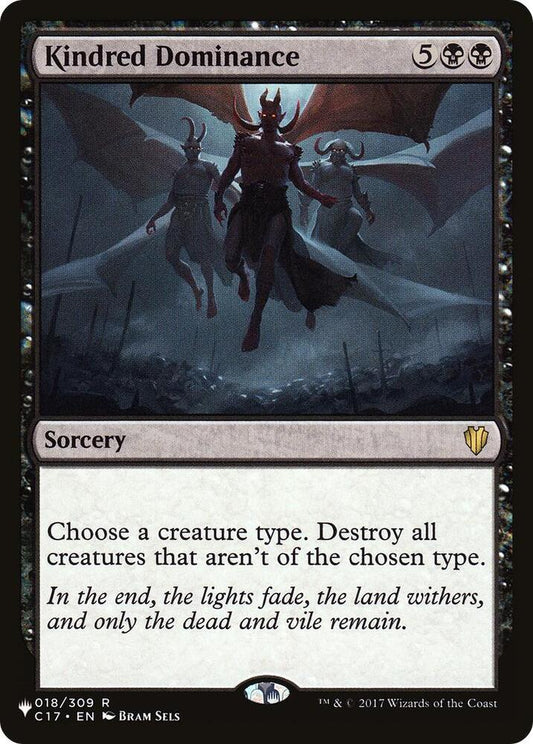 Kindred Dominance | The List Reprints #018/309