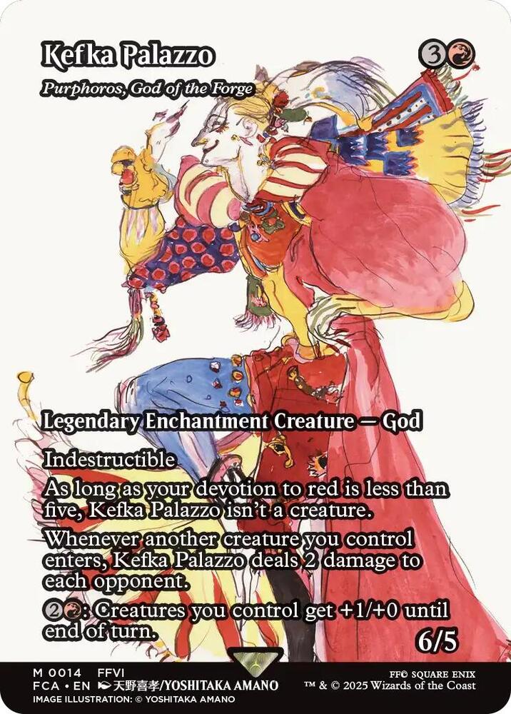 Kefka Palazzo - Purphoros, God of the Forge (Showcase) | FINAL FANTASY: Through the Ages #14