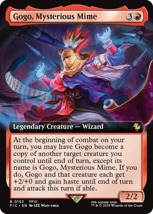 Gogo, Mysterious Mime (Extended Art) | Commander: FINAL FANTASY #153