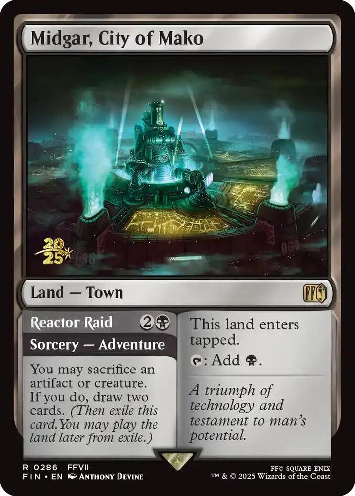 Midgar, City of Mako | Prerelease Cards #286