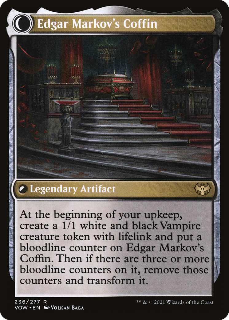 Edgar, Charmed Groom // Edgar Markov's Coffin | Innistrad: Crimson Vow #236