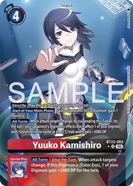 Yuuko Kamishiro (Alternate Art) | Cyber Eden #BT22-083 SR