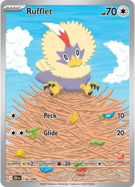 Rufflet - 154/086 | SV: Black Bolt #154/086