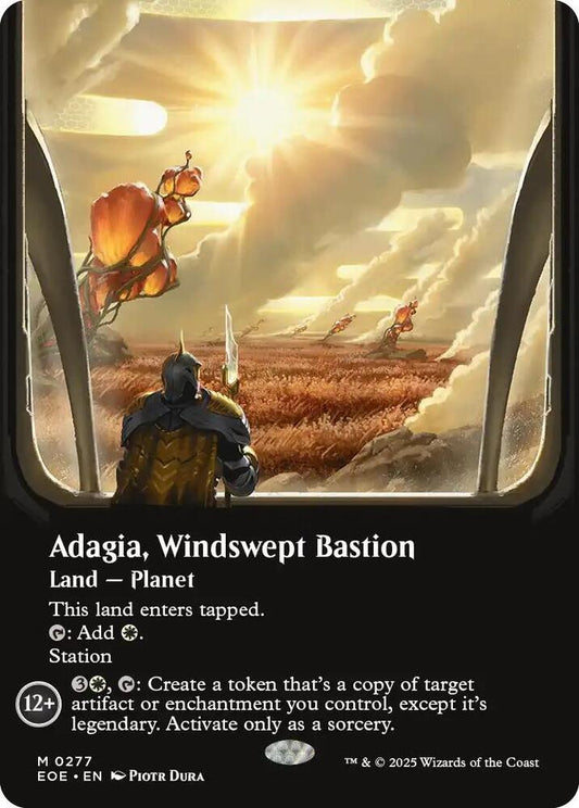 Adagia, Windswept Bastion (Borderless) | Edge of Eternities #277