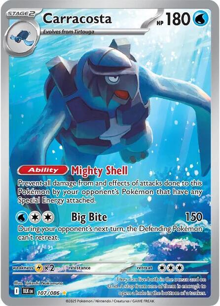 Carracosta - 107/086 | SV: Black Bolt #107/086