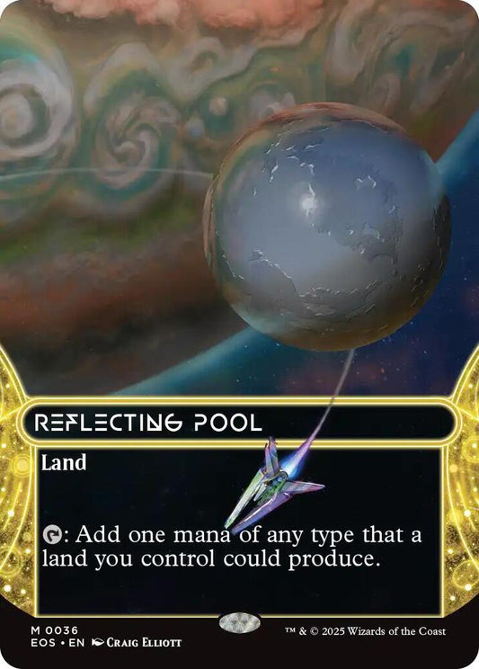Reflecting Pool (0036) (Borderless) | Edge of Eternities: Stellar Sights #36