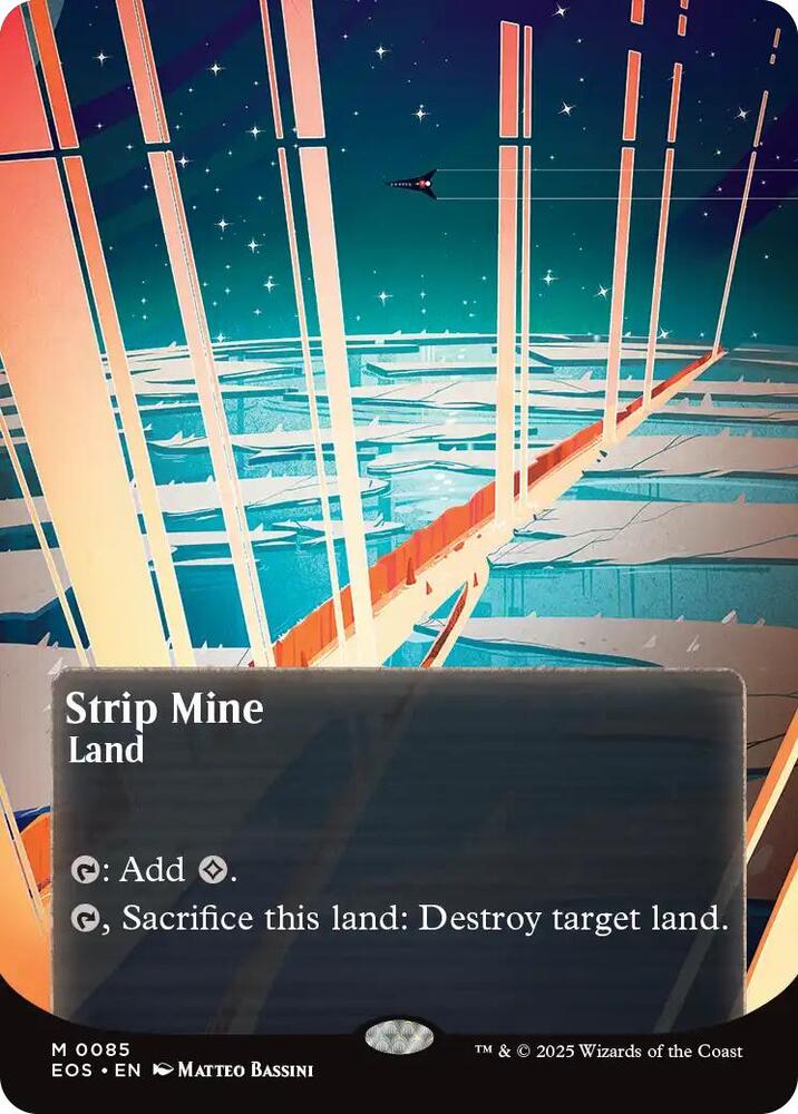 Strip Mine (0085) (Borderless) | Edge of Eternities: Stellar Sights #85