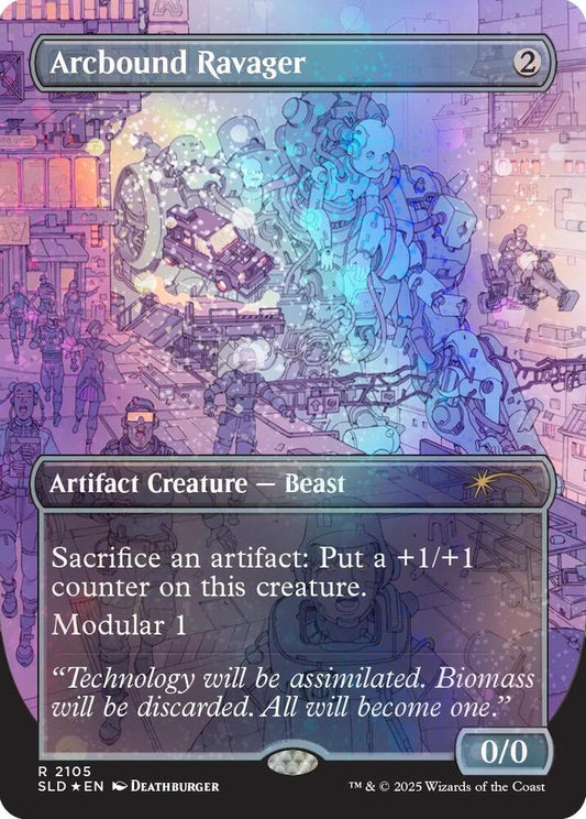 Arcbound Ravager (2105) (Galaxy Foil) | Secret Lair Drop Series #2105