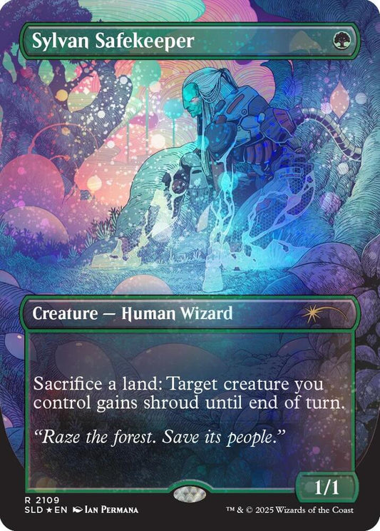 Sylvan Safekeeper (Galaxy Foil) | Secret Lair Drop Series #2109