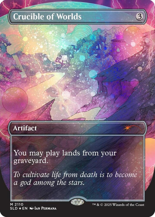 Crucible of Worlds (Galaxy Foil) | Secret Lair Drop Series #2110