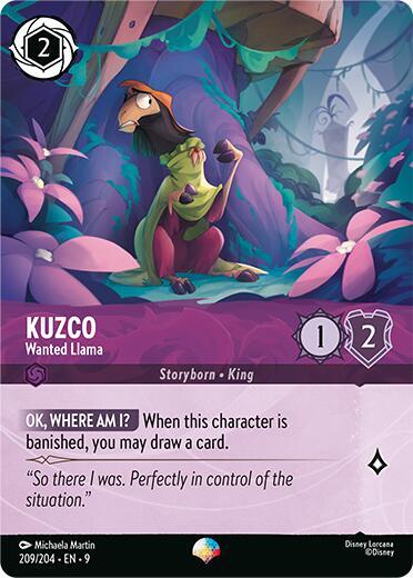 Kuzco - Wanted Llama (Epic) | Fabled #209/204