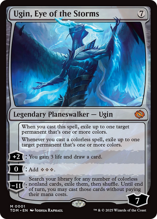 Ugin, Eye of the Storms | Tarkir: Dragonstorm #1 [foil]