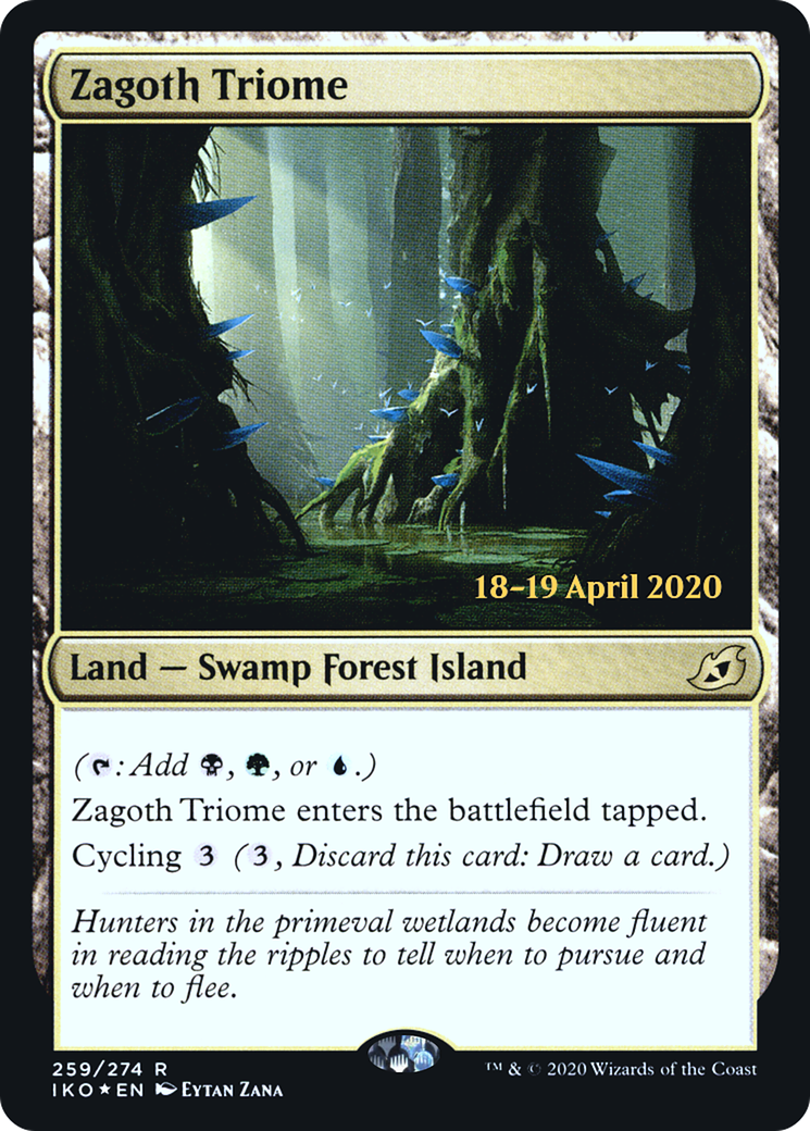 Zagoth Triome | Ikoria: Lair of Behemoths Promos #259s [foil]