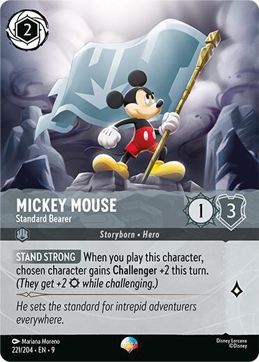 Mickey Mouse - Standard Bearer (Epic) | Fabled #221/204