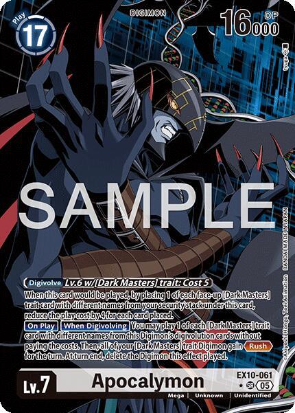 Apocalymon (Alternate Art) | Sinister Order #EX10-061 SR