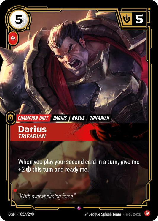 Darius - Trifarian | Origins #027/298