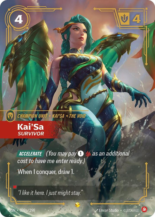 Kai'Sa - Survivor (Alternate Art) | Origins #039a/298