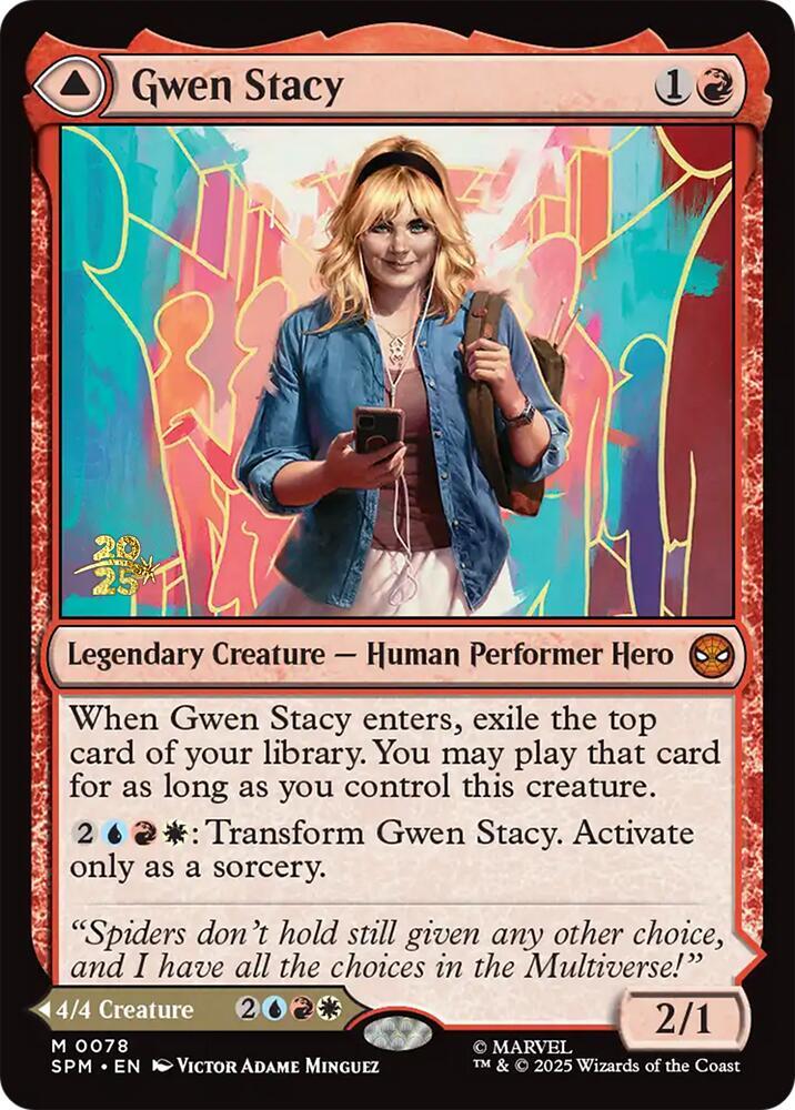 Gwen Stacy | Prerelease Cards #78