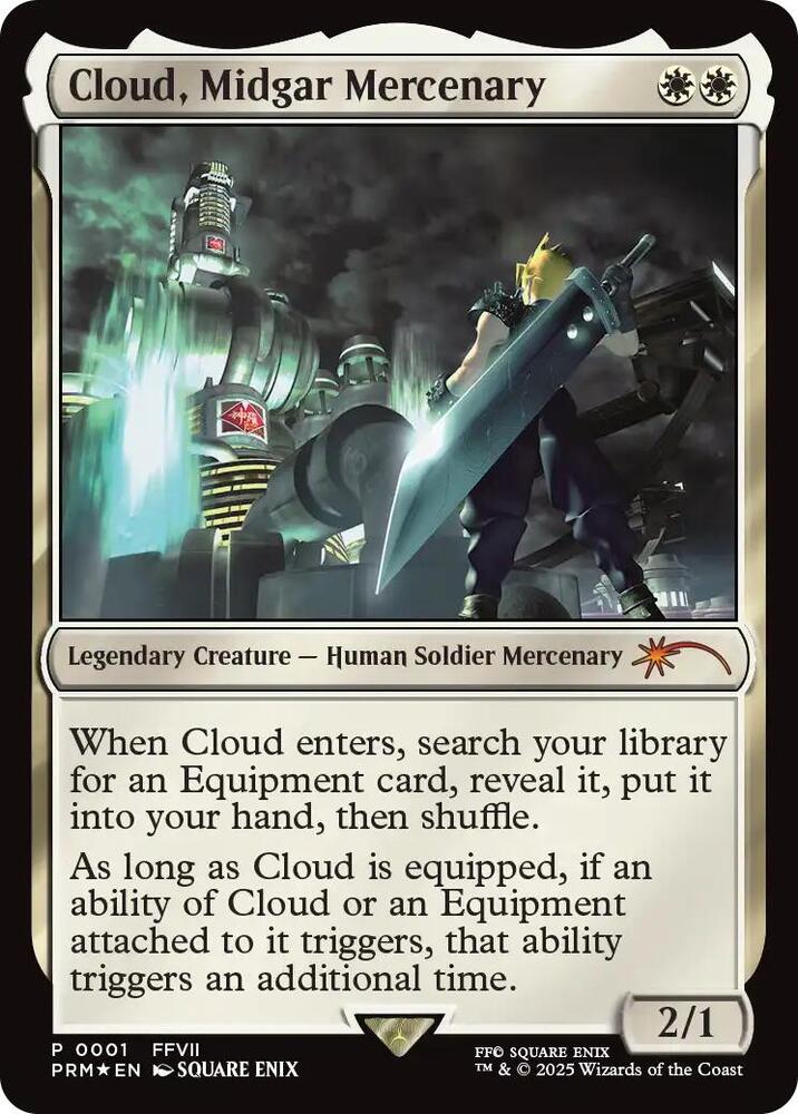 Cloud, Midgar Mercenary | Unique and Miscellaneous Promos #1