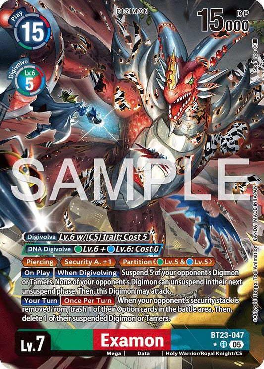 Examon (Alternate Art) | Hackers' Slumber #BT23-047SR