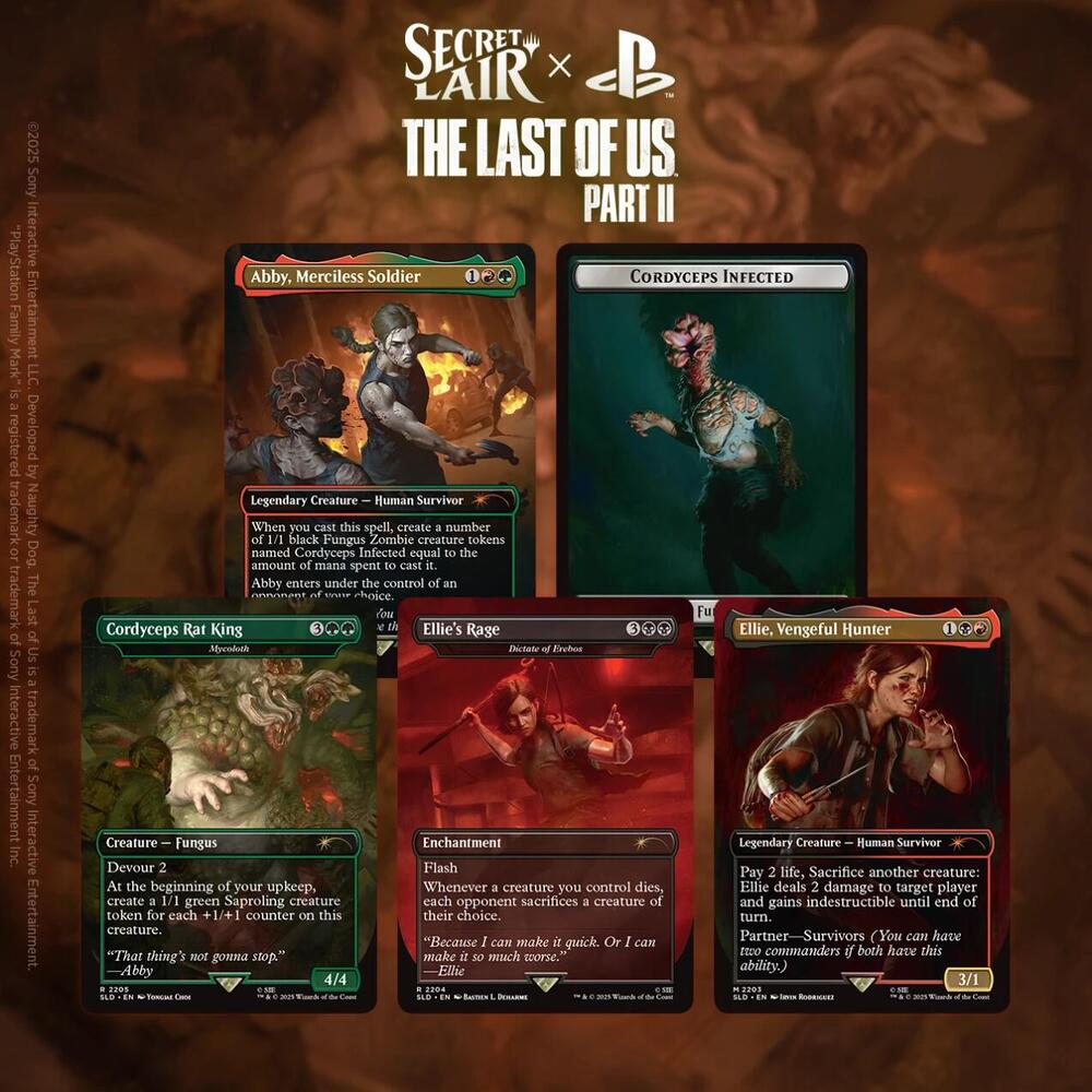 Secret Lair x The Last of Us Part II - Non-Foil Edition | Secret Lair Drop Series #unknown