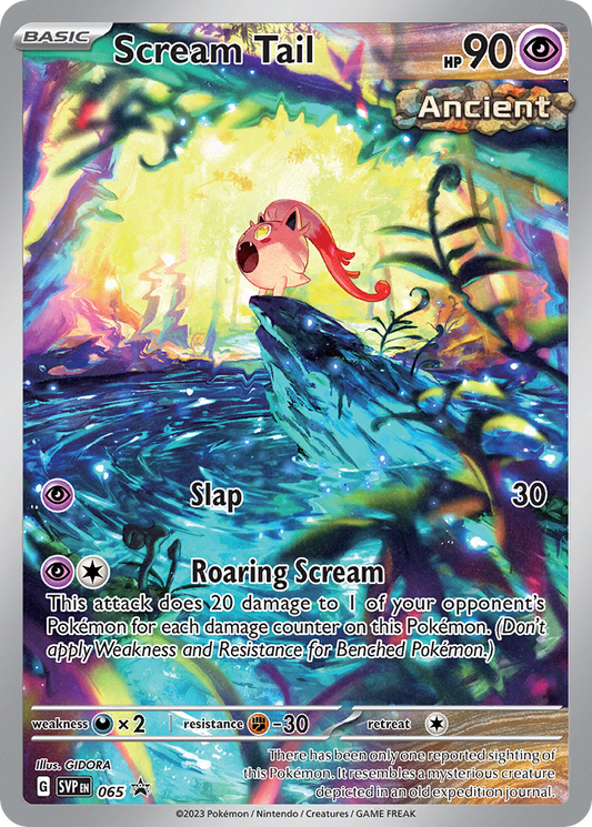 Scream Tail | Scarlet & Violet Black Star Promos #65 [holofoil]