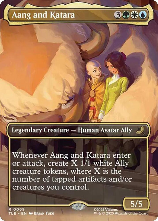 Aang and Katara (Borderless) | Avatar: The Last Airbender: Eternal-Legal #69