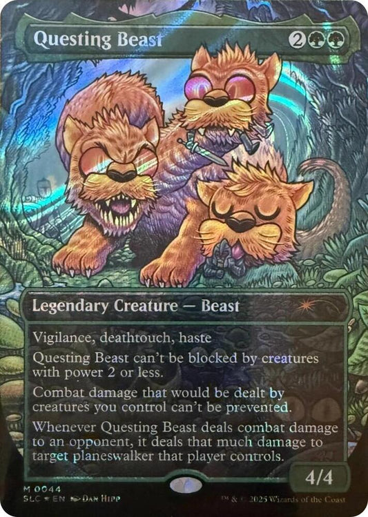 Questing Beast (Halo Foil) | Secret Lair Countdown Kit #44