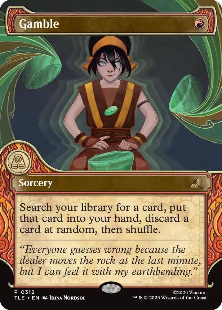 Gamble (Showcase) | Avatar: The Last Airbender: Eternal-Legal #312