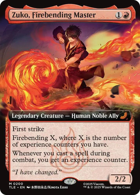 Zuko, Firebending Master (Extended Art) | Avatar: The Last Airbender: Eternal-Legal #200