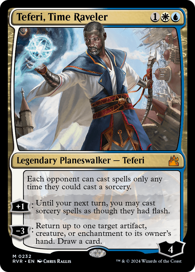 Teferi, Time Raveler | Ravnica Remastered #232